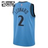 Camiseta Niños Los Angeles Clippers Kawhi Leonard 2024-25 Nike City Edition Azul Swingman